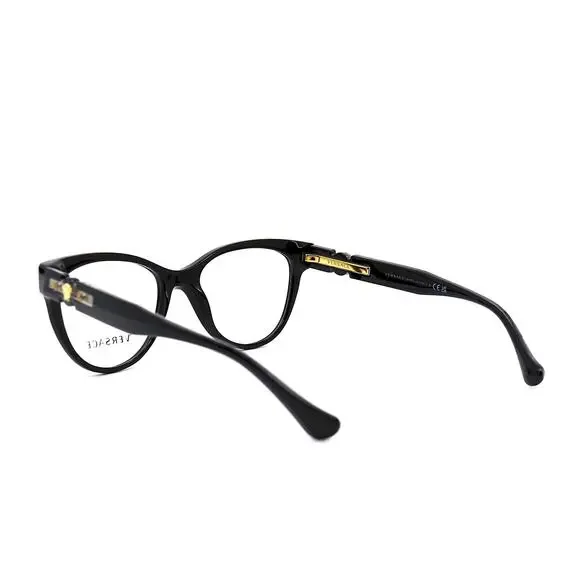 NEW VERSACE VE3304 GB1 BLACK EYEGLASSES FRAME - Picture 6 of 12